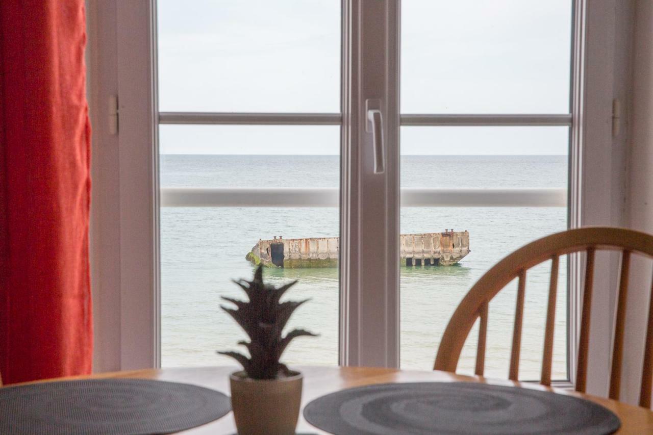 Appartement Sur La Plage 4 Personnes Arromanches-les-Bains Exterior foto