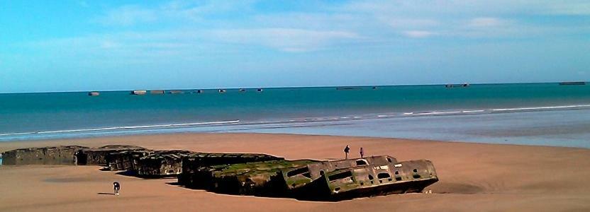 Appartement Sur La Plage 4 Personnes Arromanches-les-Bains Exterior foto